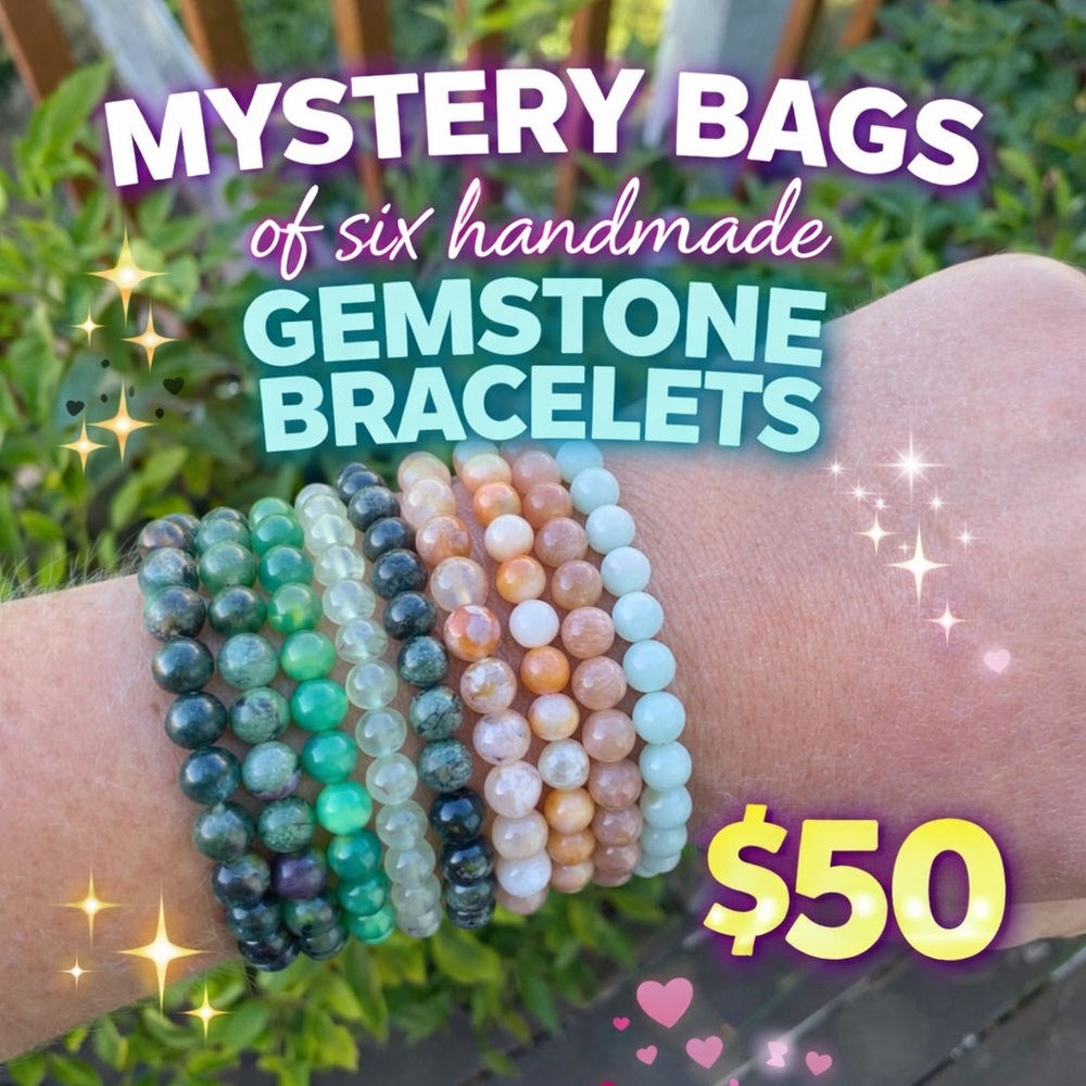 Mystery Gemstone Bracelet Set